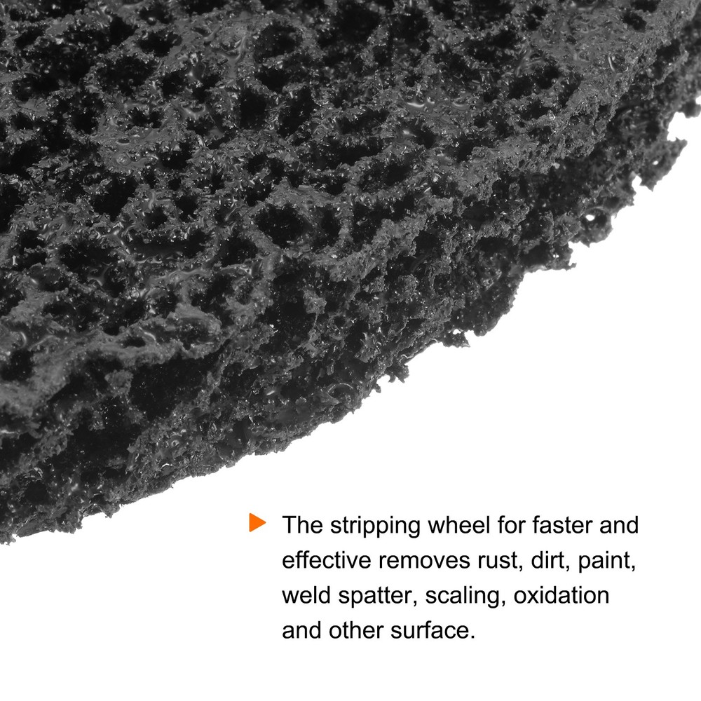 Strip Wheel Stripping Wheels 7"x7/8" Black