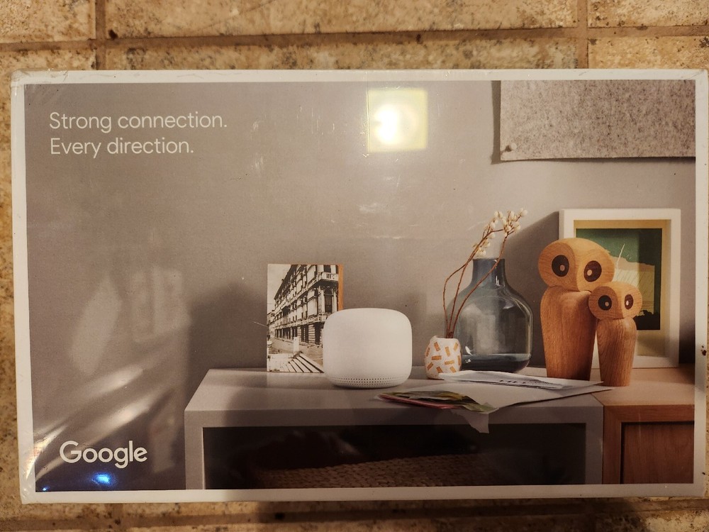Google Nest Wi-Fi Router and Point - White