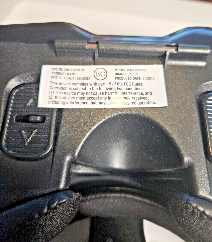 Dream Vision Virtual Reality Smartphone Headset Bauhn