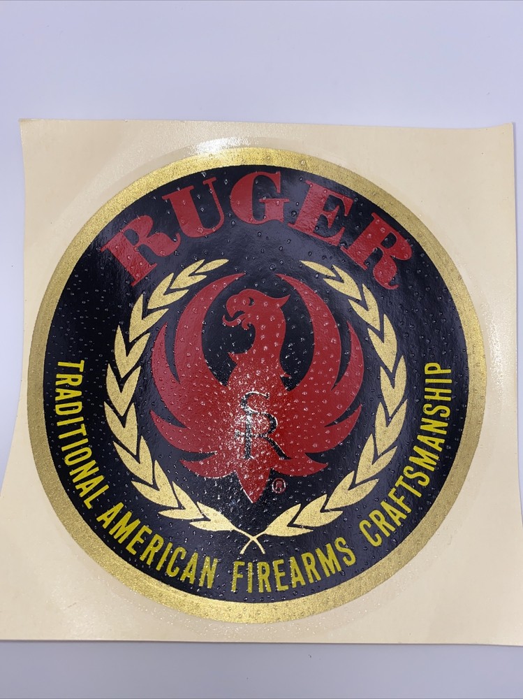 Sturm Ruger 5” Inside Glass Decal