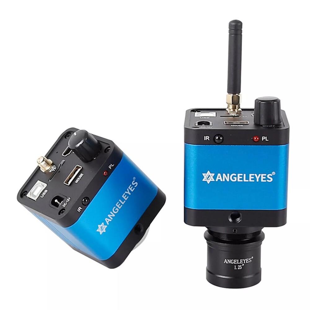 WIFI USB HDMI-compatibility Wireless Electronic Eyepiece Camera W/astronomi