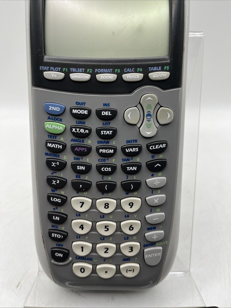 Texas Instruments TI-84 Plus Graphing Calculator - Silver Edition Works