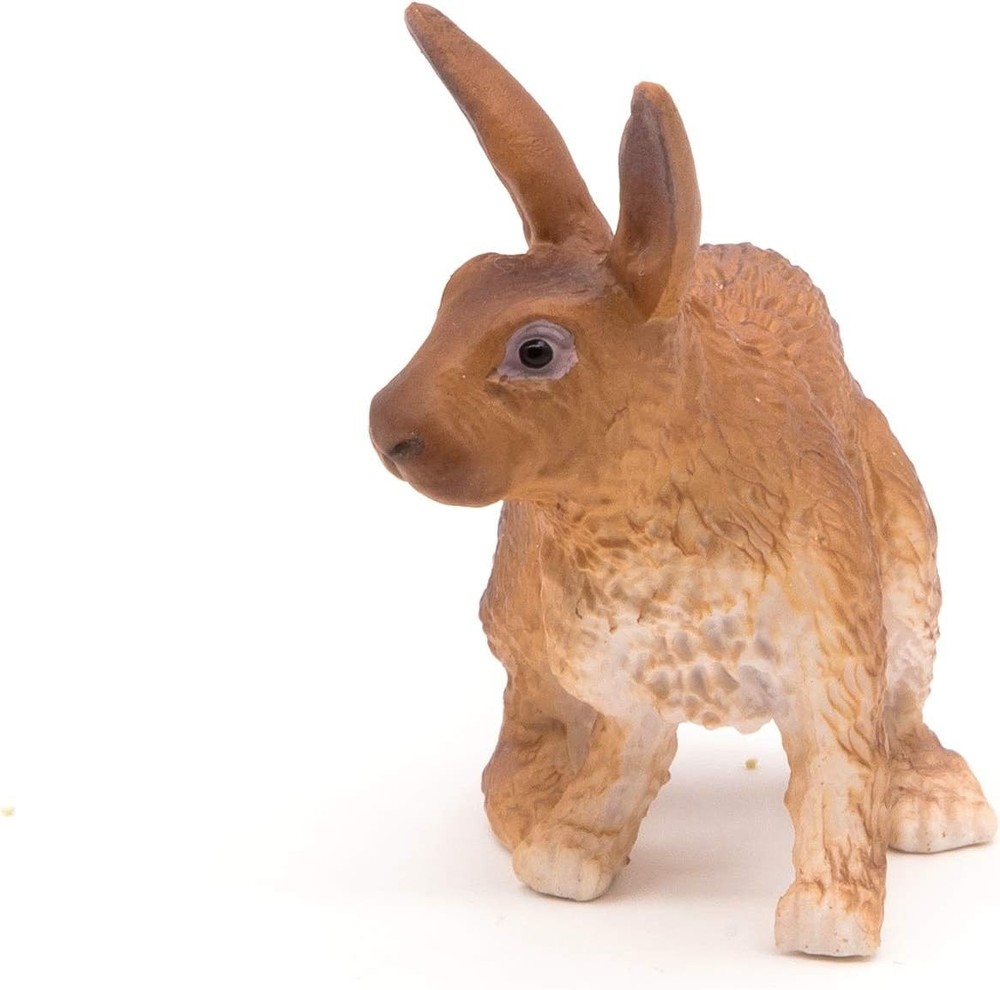Papo Brown Rabbit Figure, Multicolor