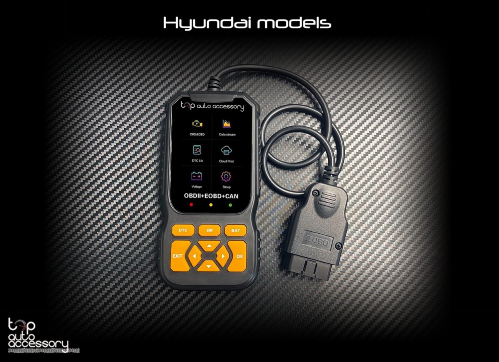 OBD2 Diagnostic Scanner Tool OBDII Fault Code Reader for Hyundai Models