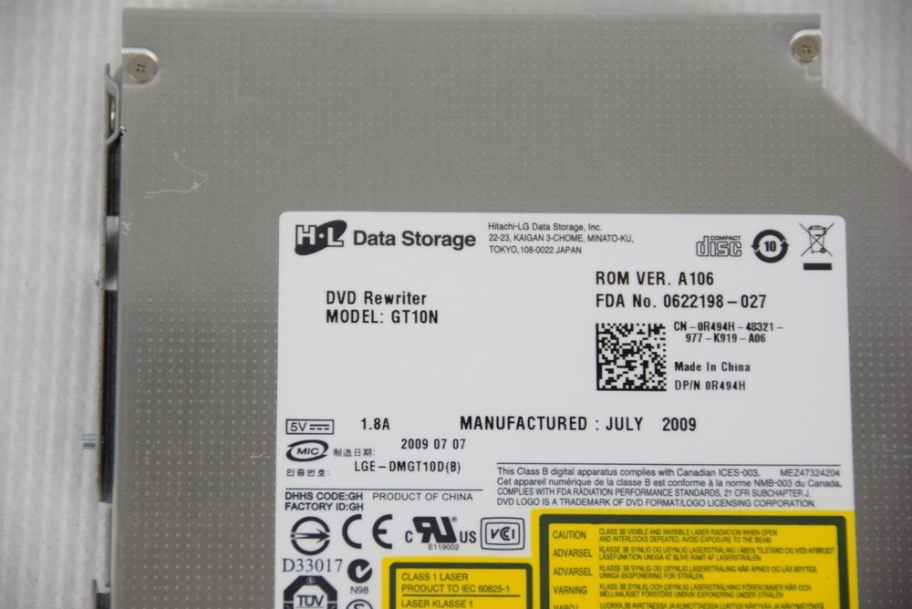 HL GT10N Super Multi DVD Rewriter