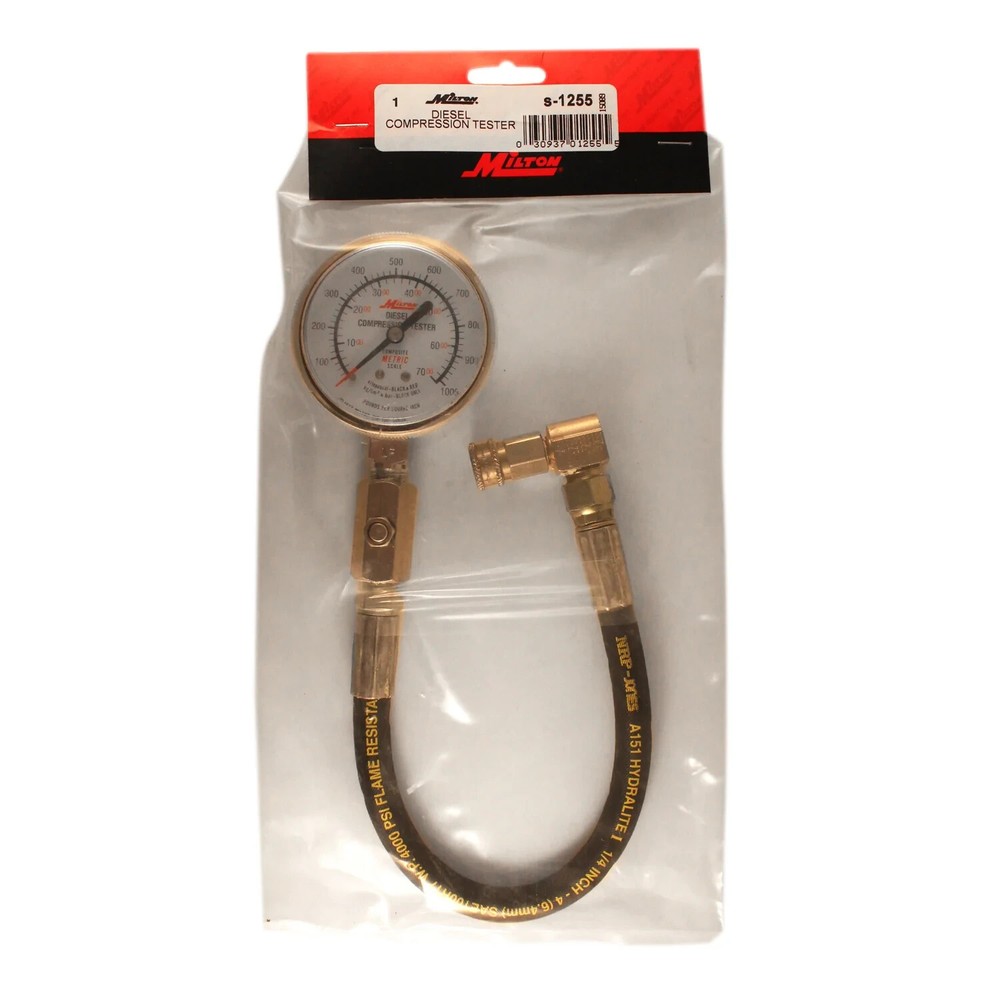 Milton® Diesel Compression Tester (0 to 1,000 PSI)