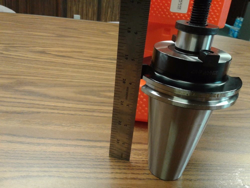 CAT50 Shell Mill Tool Holder, Shell End Mill Adaptor 1-1/4" x 1-1/2" pilot