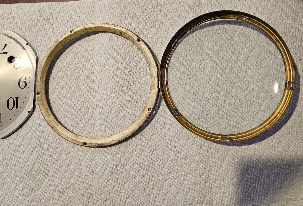 Sessions Mantel Clock Face Dial Assembly + Glass