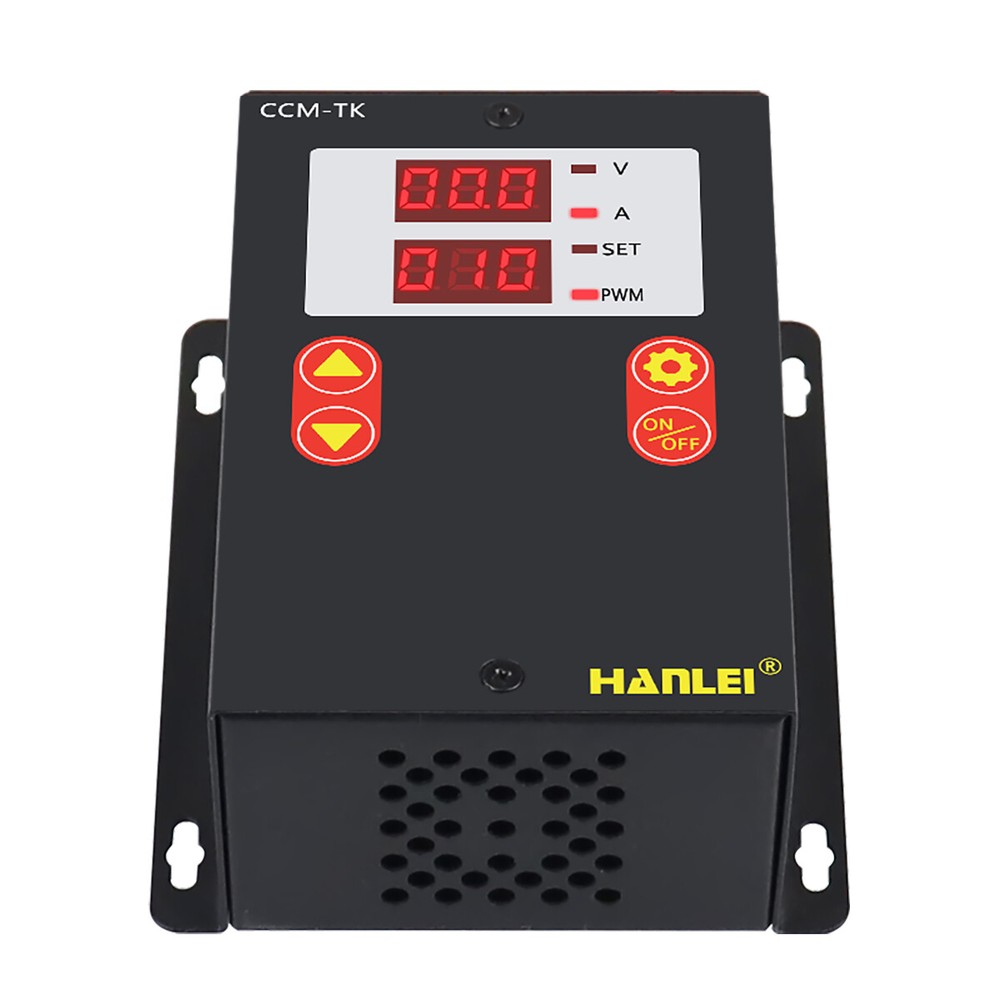 DC 12-80V 30A Motor Speed Controller Digital Display Slow-Start/Stop Control