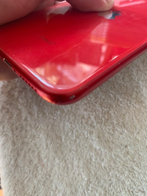 Apple iPhone 11 red back housing rear glass chasis (C)