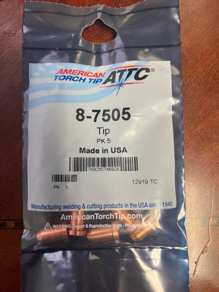 American Torch Tip 8-7505 Tip, 5 Pack
