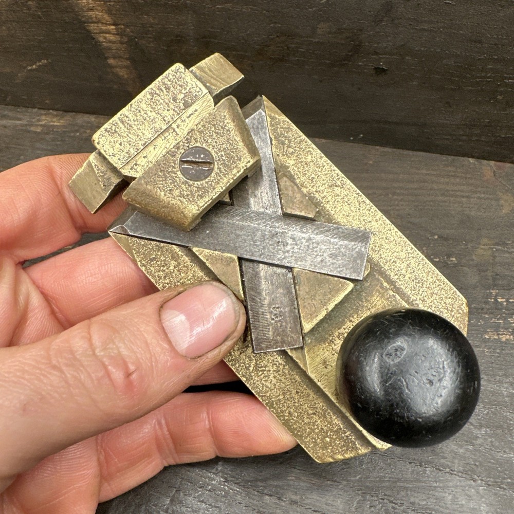 Vintage Brass Side Plane - Possibly Hand Made