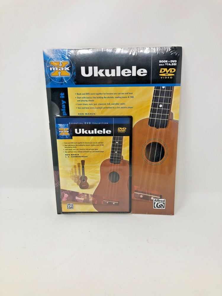 Alfred's MAX Ukulele Method With DVD Ukulele Music