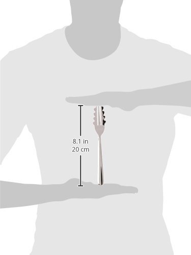 for-Ghetti Spaghetti Fork (Set of 4) Large (Pack 4), Silver