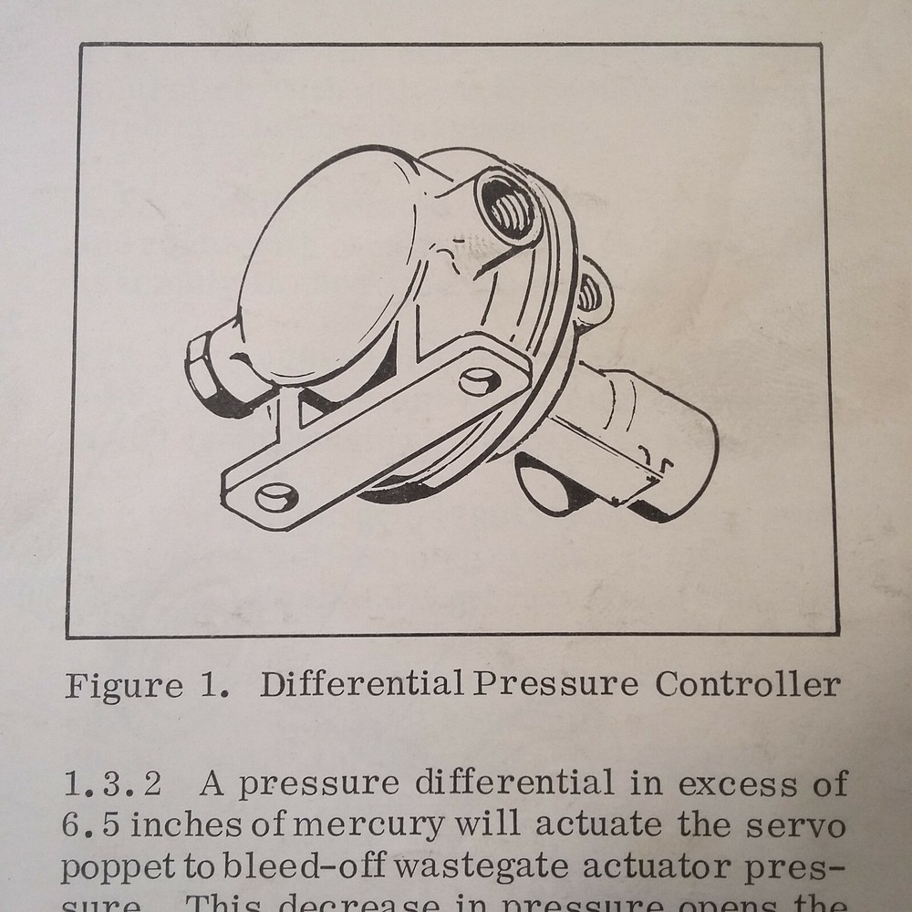 Airesearch Controller-Differential Pressure Overhaul & Parts Manual