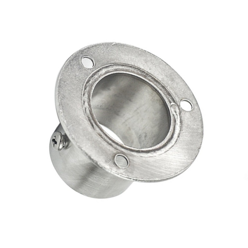 32 Clothes Rail Heavy Duty Wardrobe Pipe Bracket Closet Flange