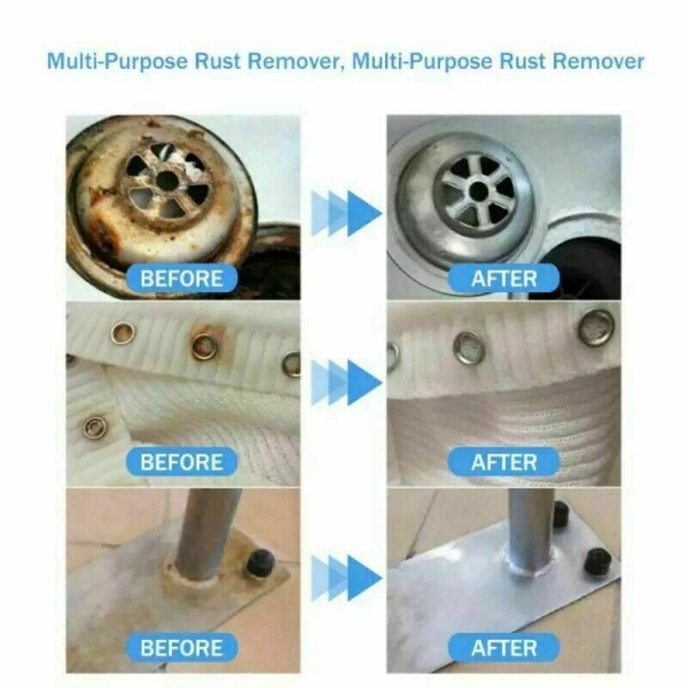 Package Content Rust Remover Maintenance Derusting Spray Cleaner Fitment