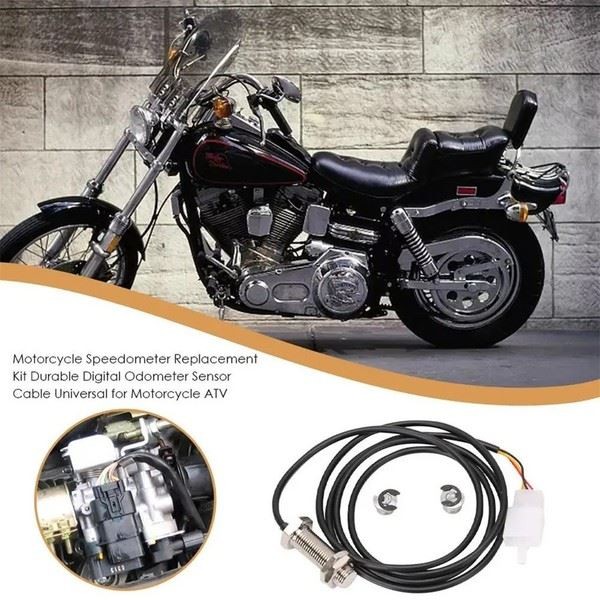 Adaptable Digital Odometer Speedometer Sensor for Motorcycles and ATVs