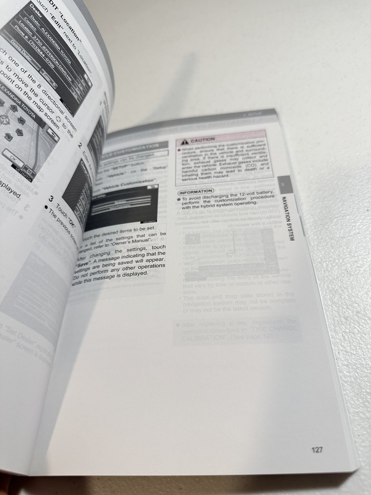Prius Navigation System Owner's Manual Toyota 2013
