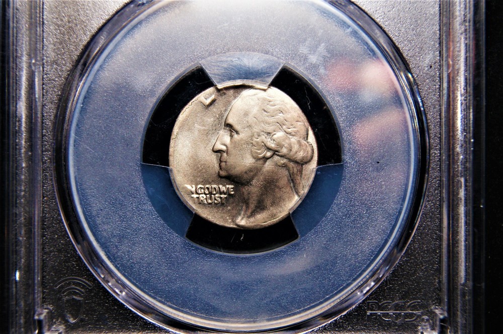 1965-98 Washington Quarter Mint Error Struck On 10C Planchet