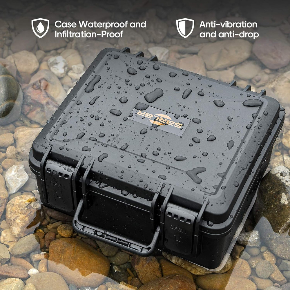 Hard Carrying Case for Meta Quest 3S/Quest 3/Quest 2 VR Headset Accessories Safe