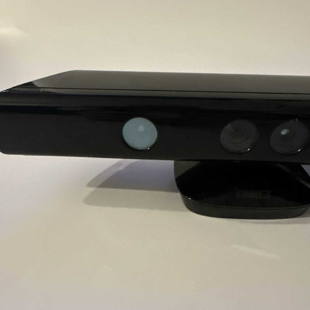 Genuine Microsoft Xbox 360 Kinect Connect Black Sensor Bar Model #1414
