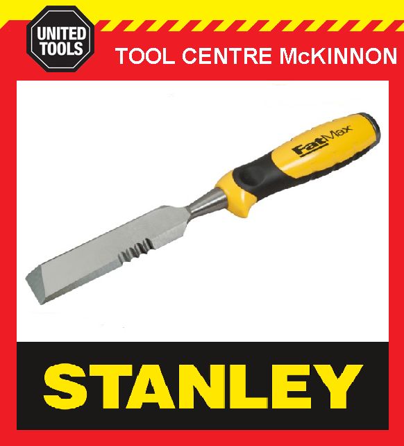 STANLEY FAT MAX 25mm BUILDERS WRECKING KNIFE / SIDE STRIKE CHISEL