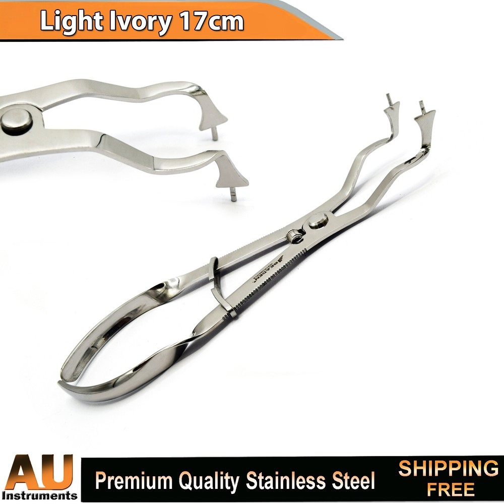 Dental Ivory Light Forceps Surgical Endodontic Pliers Restorative Placement