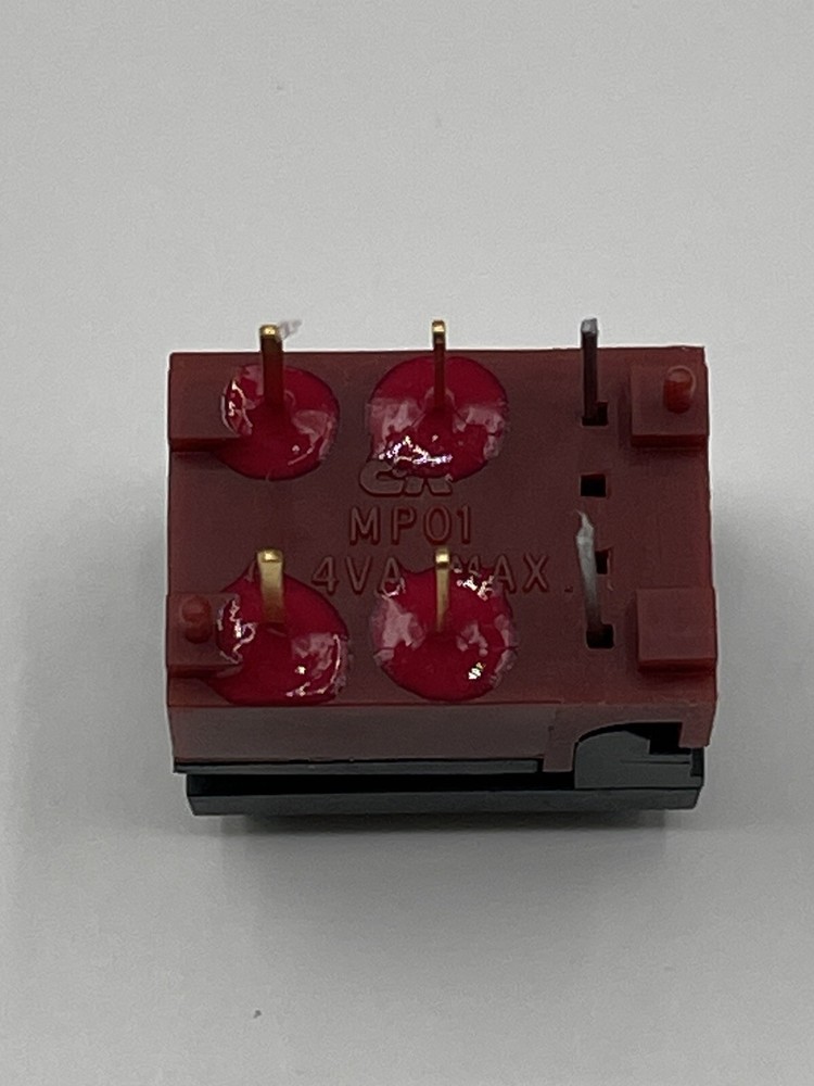 C&K MP01 BLACK Button Momentary Push Switch 4VA MAX