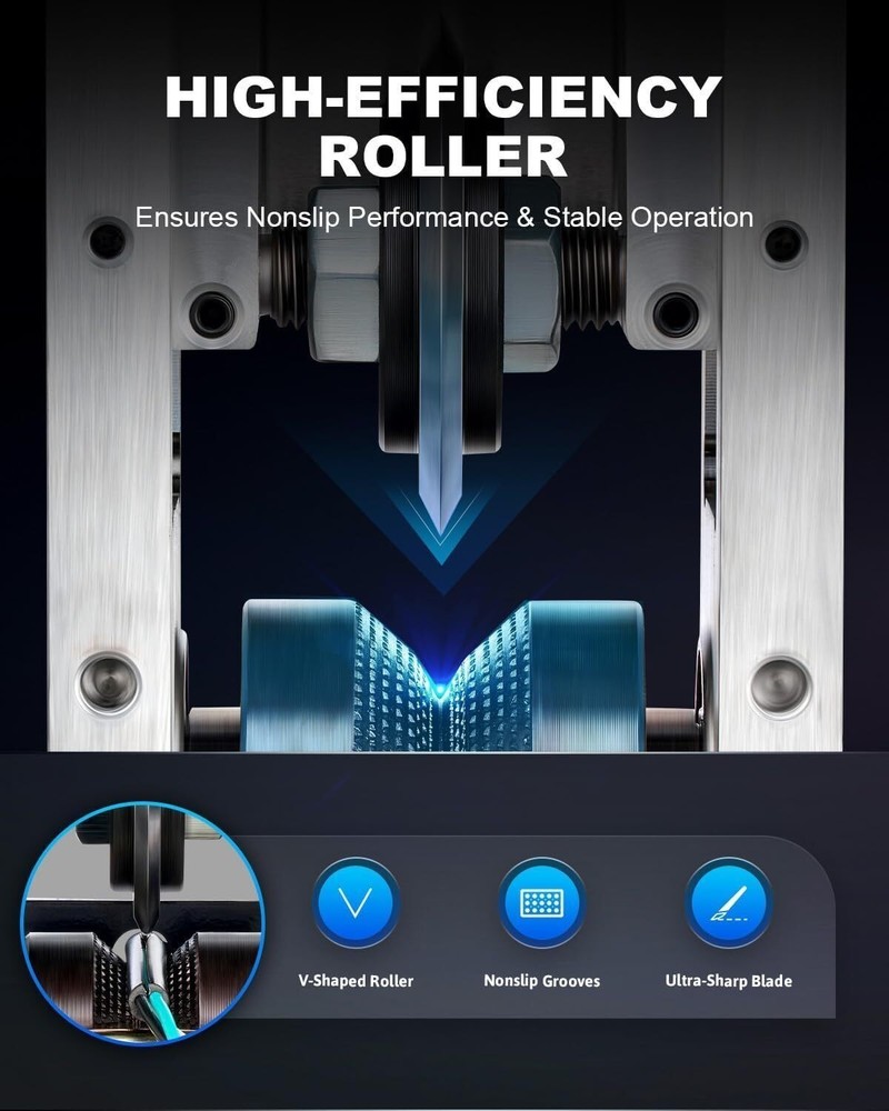 Manual Wire Stripper Machine 0.06"-1" Wire Stripping Machine Wire Stripping Tool