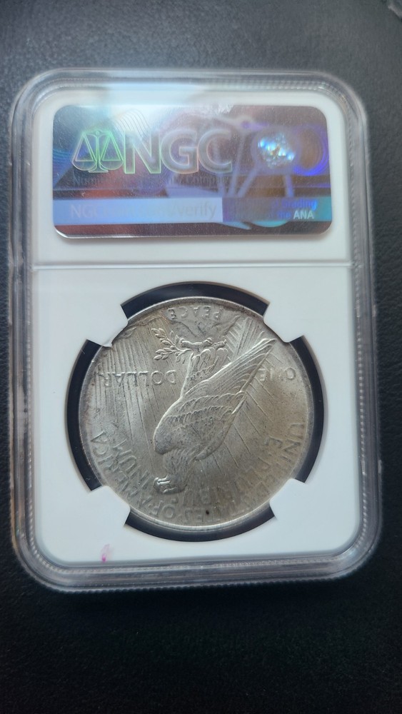 1923 MS63 Peace Silver Dollar NGC
