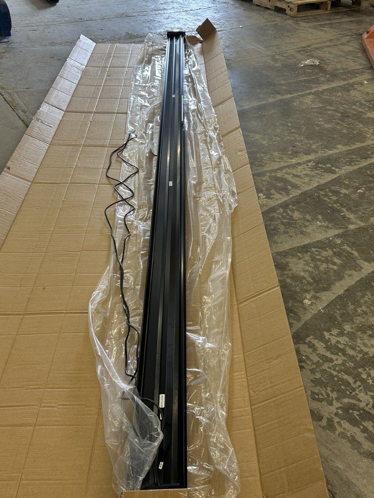 Girard Awning GG 750 . 16'x 8' BLK 12v Armless Awning. Black , LED (WH)