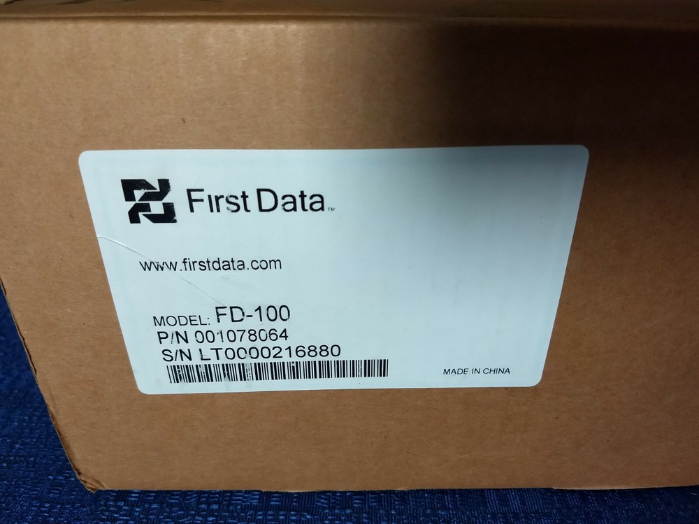 First Data FD100 Credit Card Terminal