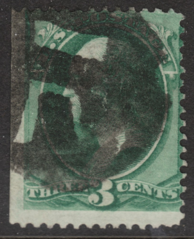 Scott #184 1879  Negative Fancy Cancel     MSP04-11