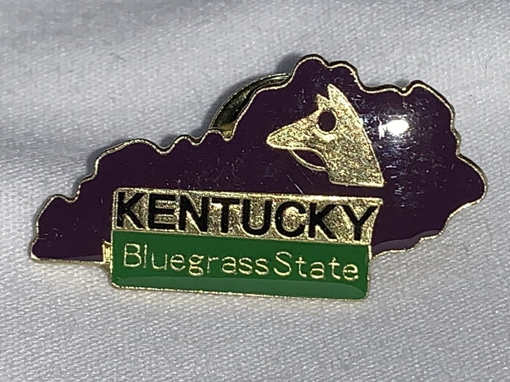 KENTUCKY STATE LAPEL PIN NEW