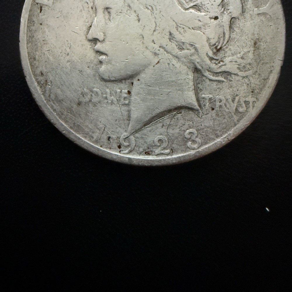 1923-S Peace Silver Dollar $1 Low Grade Nice Stacker
