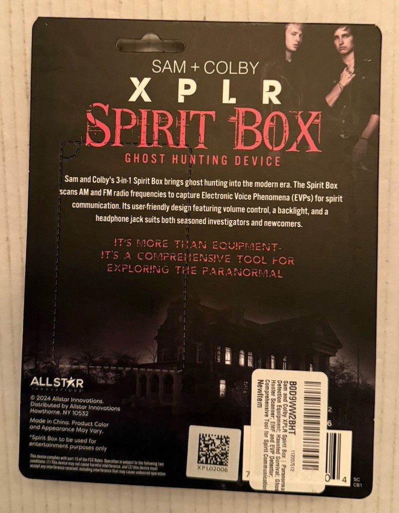 Paranormal Detection Device