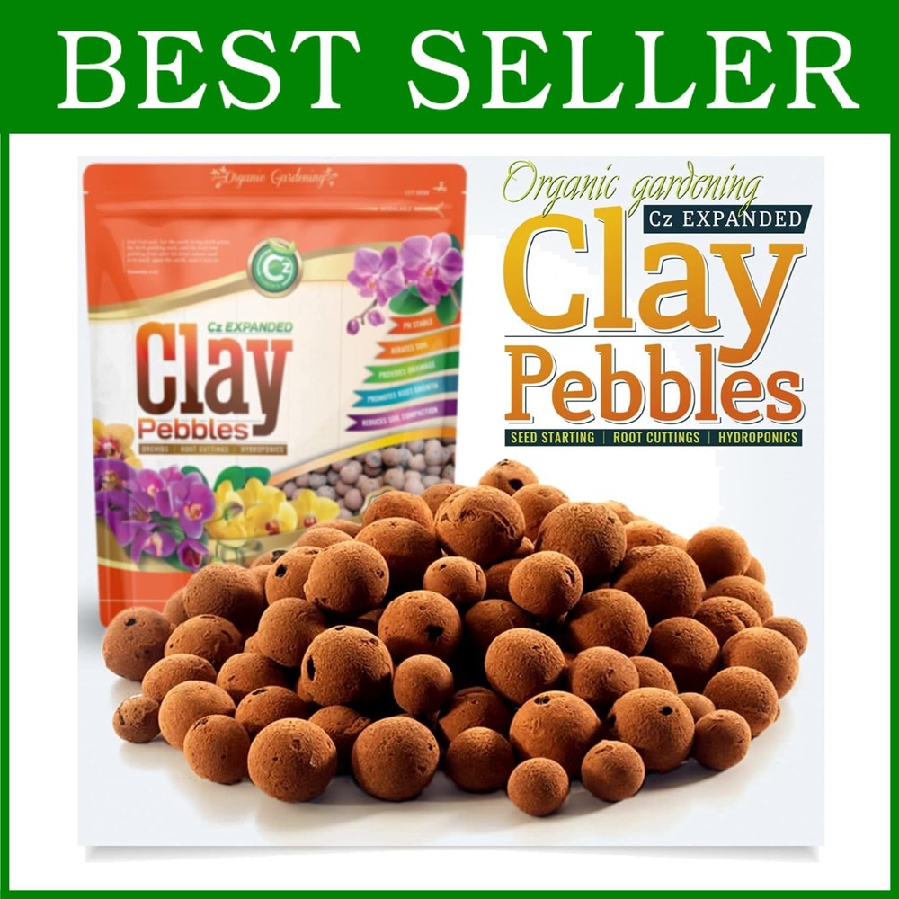 Expanded Clay Pebbles for Hydroponic Gardening
