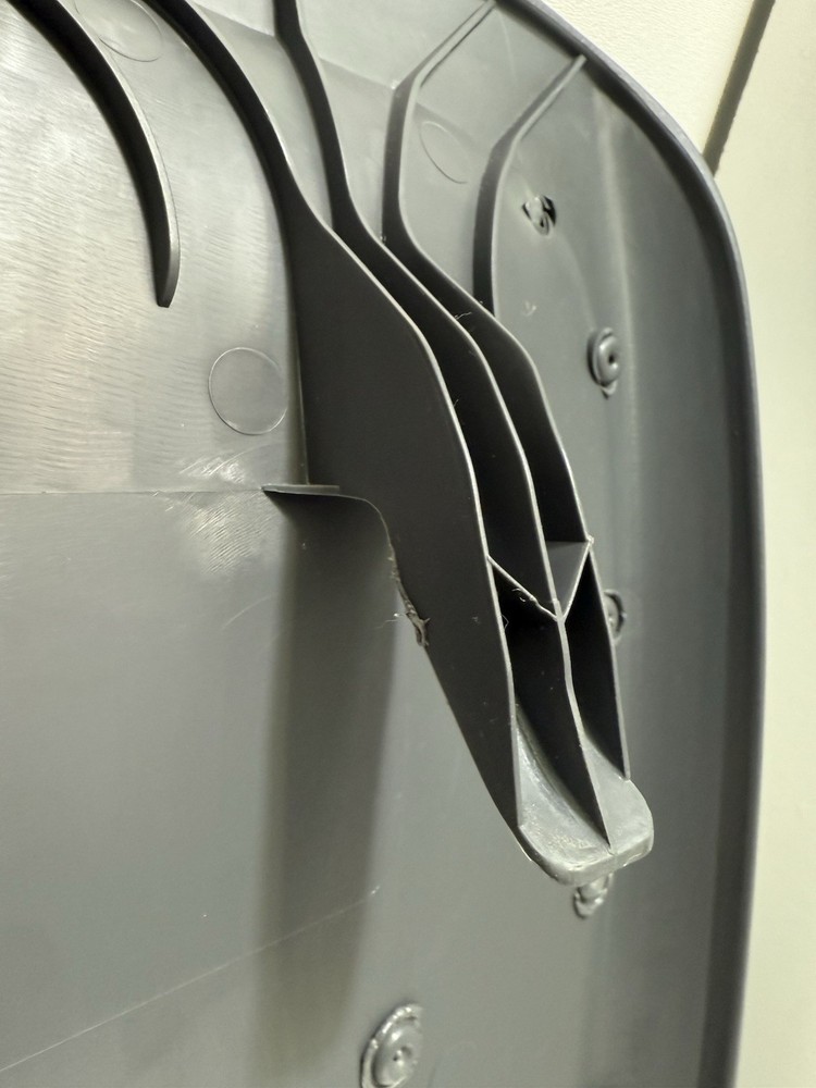 2003-2008 Honda Pilot Front Seat Back Storage Cover Panel 559234 559235 Gray Net