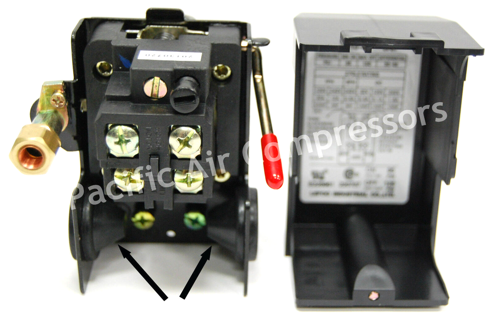 69MB7LY2C REPLACEMENT PRESSURE SWITCH 120 VOLT 95-125 PSI ADJUSTABLE