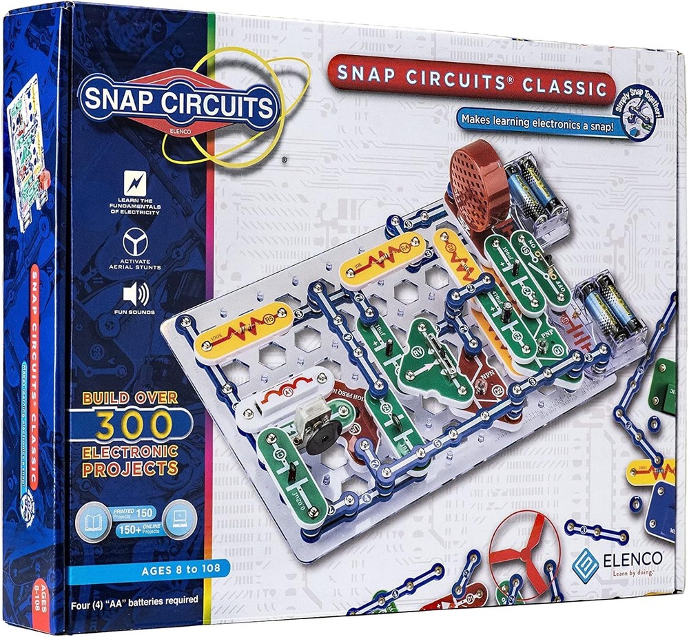 Classic SC-300 Electronics Exploration Kit | Over 300 Projects | Full Color M...