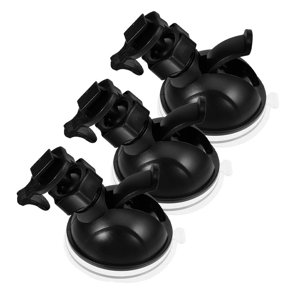 3 Pcs Camera Holder for Car Auto Suction Cup Windshield Dash Mount