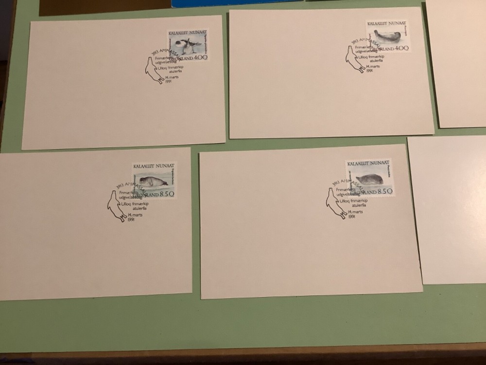 Greenland postcards 12 items Ref A1943