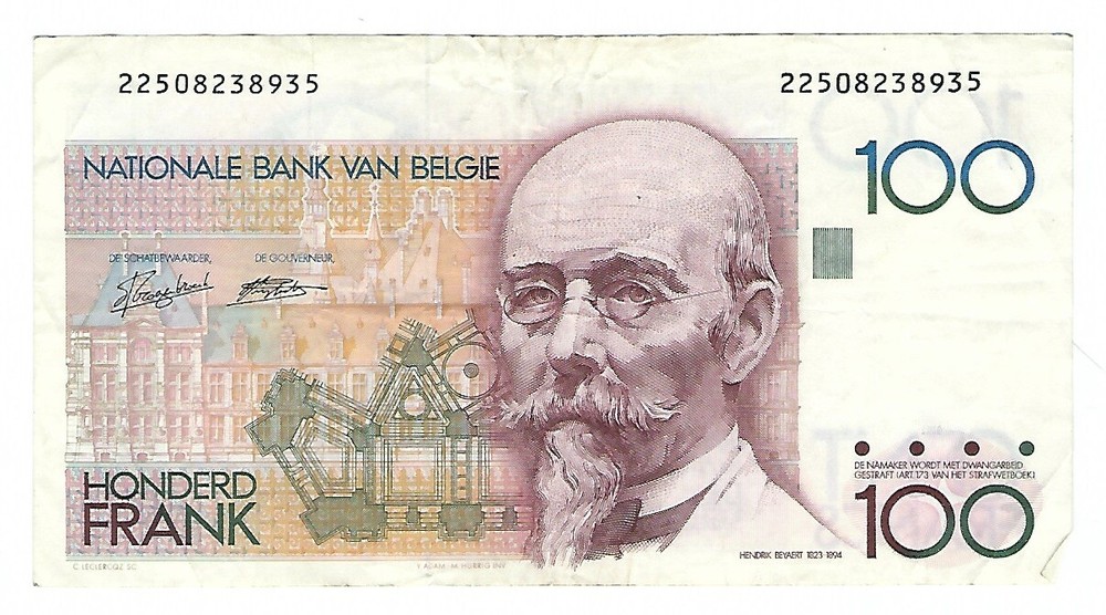 Belgium - 100 Francs  1994