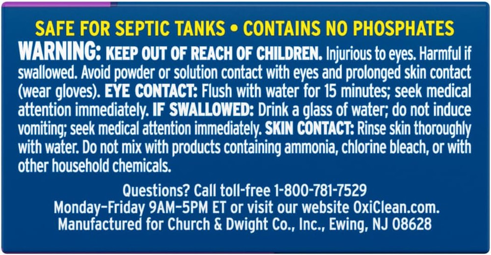 Washing Machine Cleaner with Odor Blasters, 4 Count
