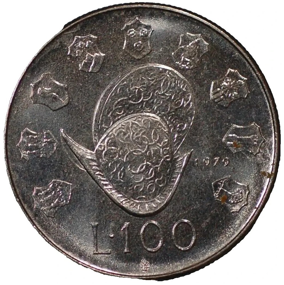 San Marino 100 Lire 1979 KM# 95