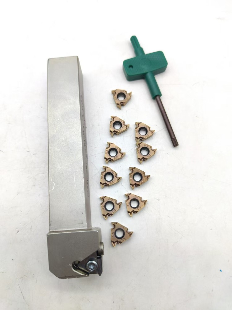 SER 3/4"K16 Lathe Turning Tool Holder holder +10PCS high-quality thread inserts