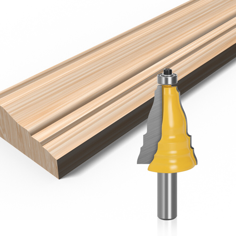 1Pcs Door & Window Casing Router Bit - 1/2" Shank