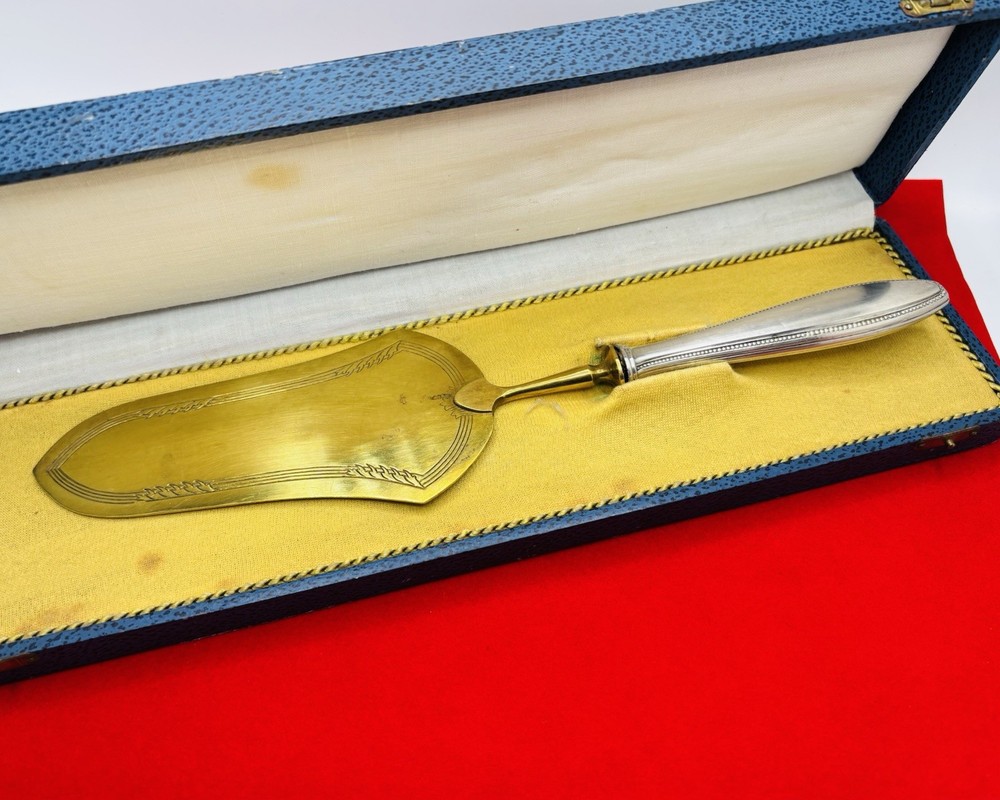 1900's ANTIQUE Pastry Cake Server 10" German Silver 800