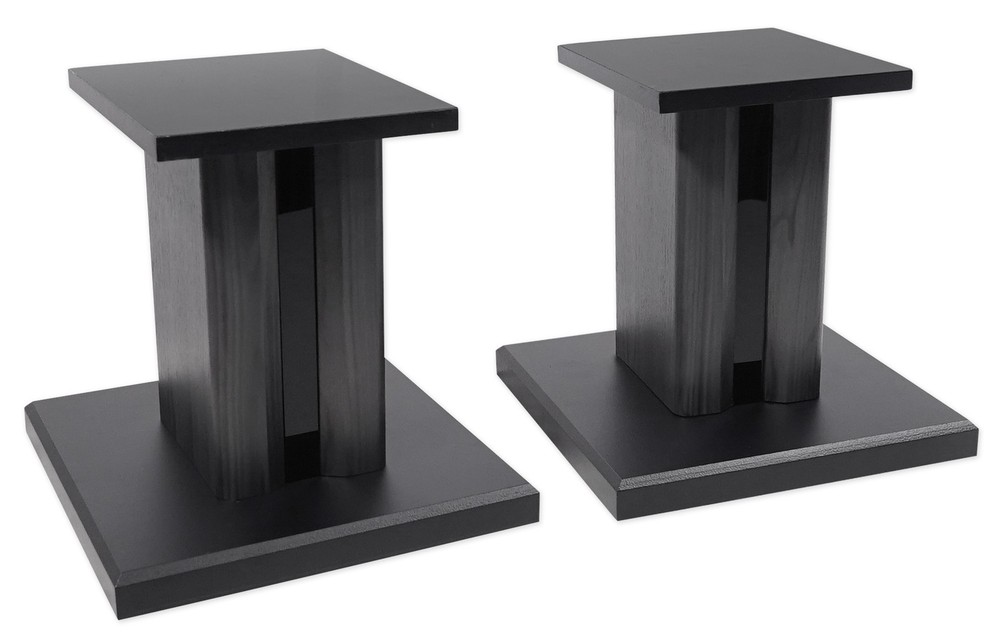 2 Technical Pro Game Twitch Streaming Desktop Computer Speaker Stands For Gaming